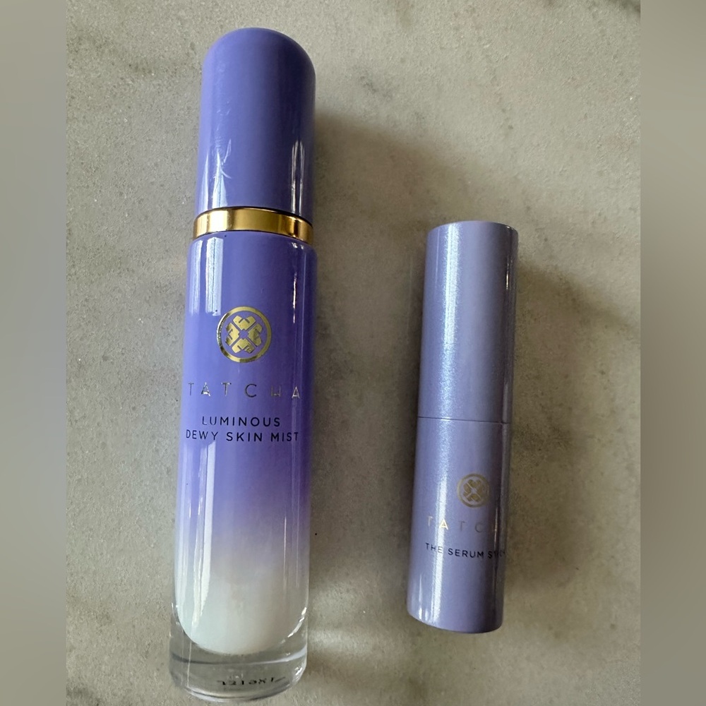 Tatcha Purple and White Skincare Duo
